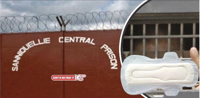 No Sanitary Pad At Sanniquellie Central Prison