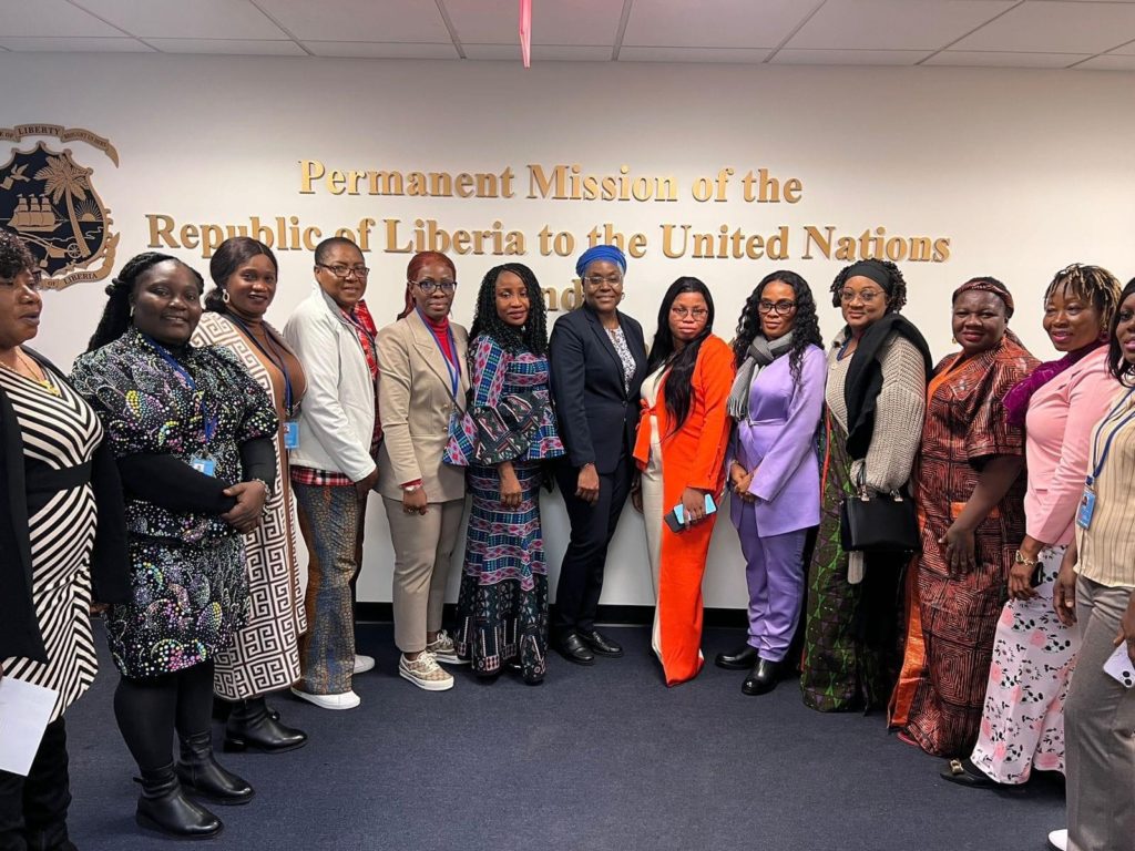 Liberian Women Attend 68th CSW In The US