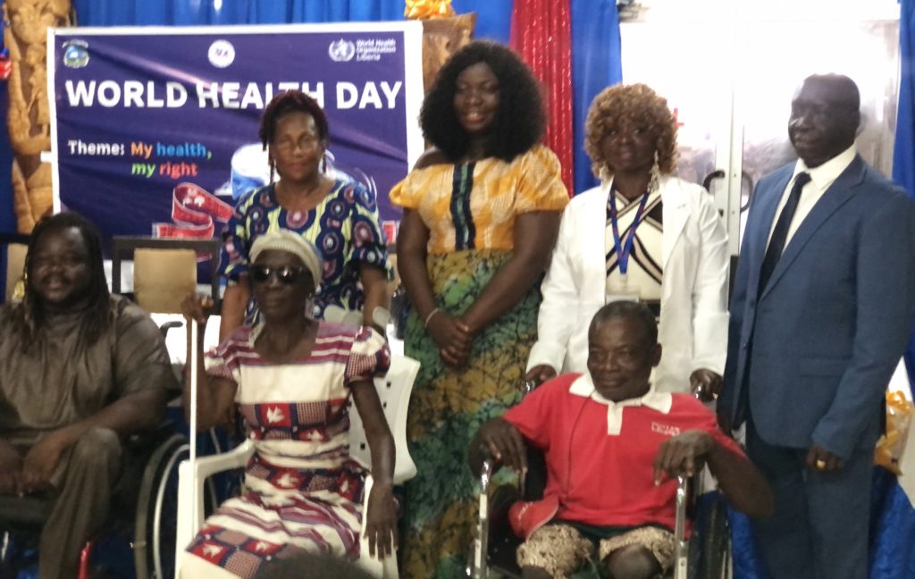 WHO-Liberia Donates Wheelchairs, Canes To Persons With Disabilities