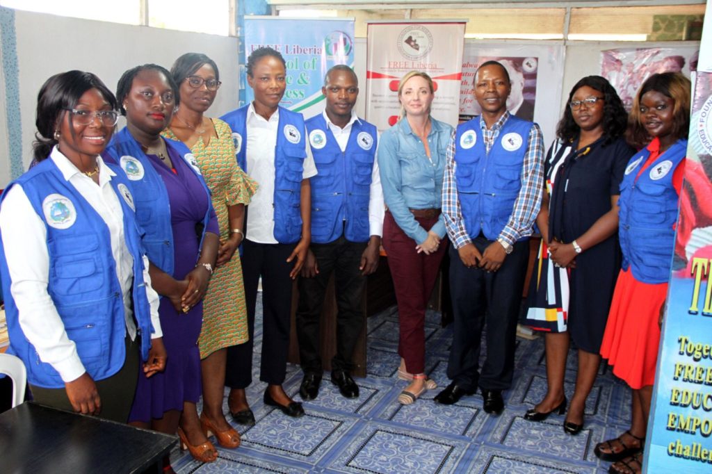U.S. Embassy-Monrovia Embraces Partnering With FREE Liberia