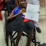 Physically Challenged Graduate Awarded Master’s Scholarship