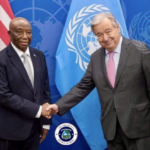 Pres. Boakai Holds Talk with UN Secretary-General 