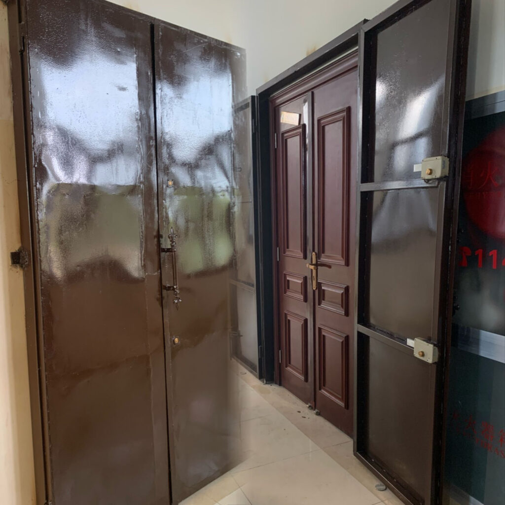 Rep. Koon Seals House Chambers with Steel Doors