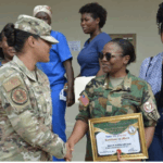 Female Military Surgeon Receives Regional Award