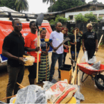YHM Donates Sanitation Tools to Communities