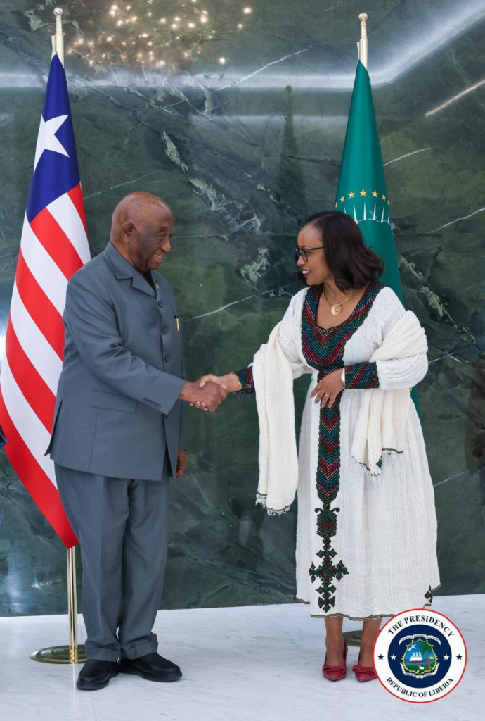 Boakai Joins AU Peace-Integration-Water Security Summit