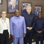 Liberia Honors Outgoing IMF Chief Daehaeng Kim