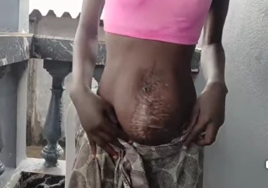 Woman Seeks Medical Help 