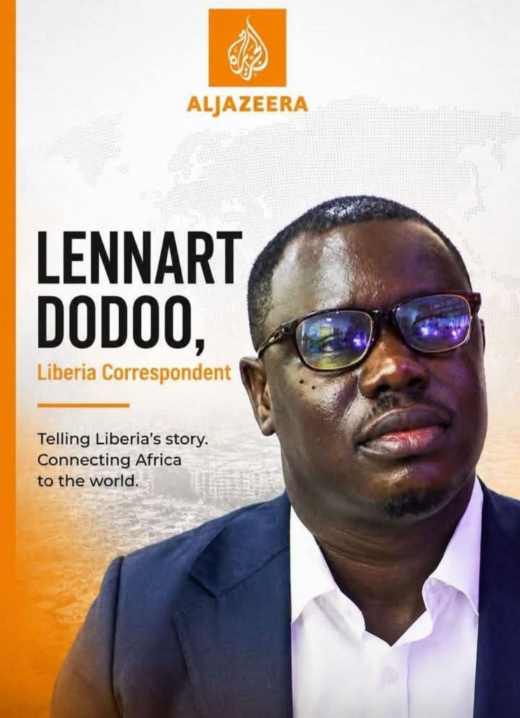 Liberian Journalist Lennart Dodoo Joins Al Jazeera Network