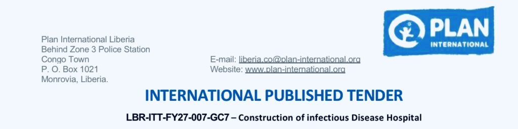 INTERNATIONAL PUBLISHED TENDER