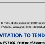 INVITATION TO TENDER